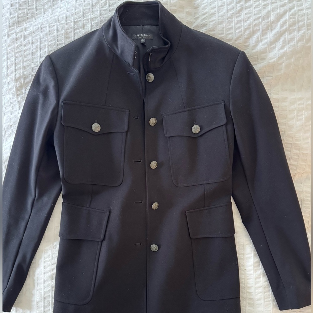 Rag & Bone Hadley Ponte Military Jacket - Picture 4 of 11